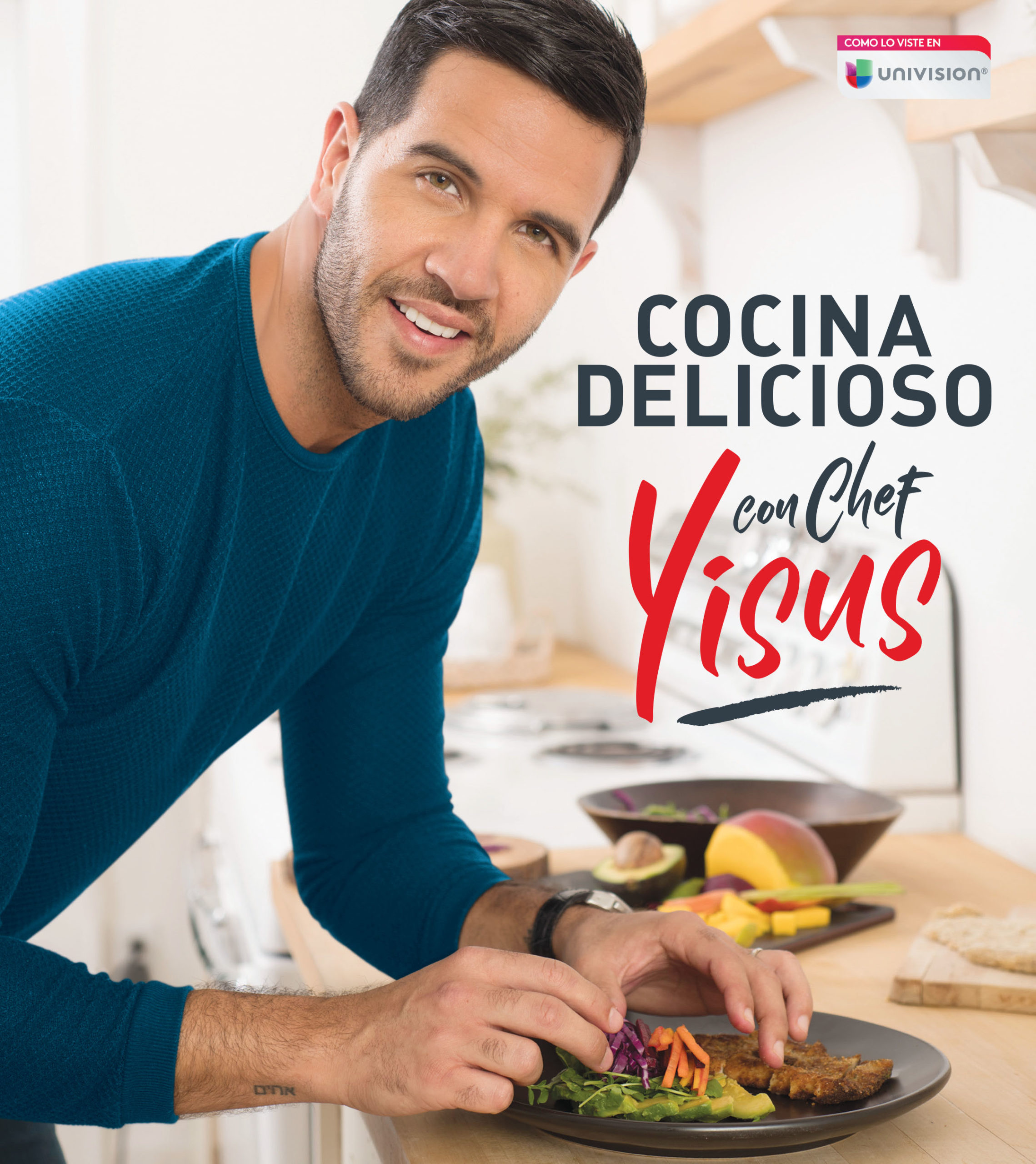 Despierta América” Celebrity Chef Publishes his First Book, Cocina  Delicioso con Chef Yisus - TelevisaUnivision