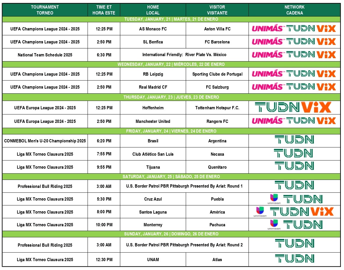 UEFA, Europa League Return, Mexico vs. River Plate, Liga MX Clausura UEFA, Europa League Return, Mexico vs. River Plate, Liga MX Clausura