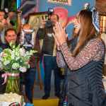 La producción de Tal para cual festejó a Consuelo Duval con motivo de su cumpleaños.