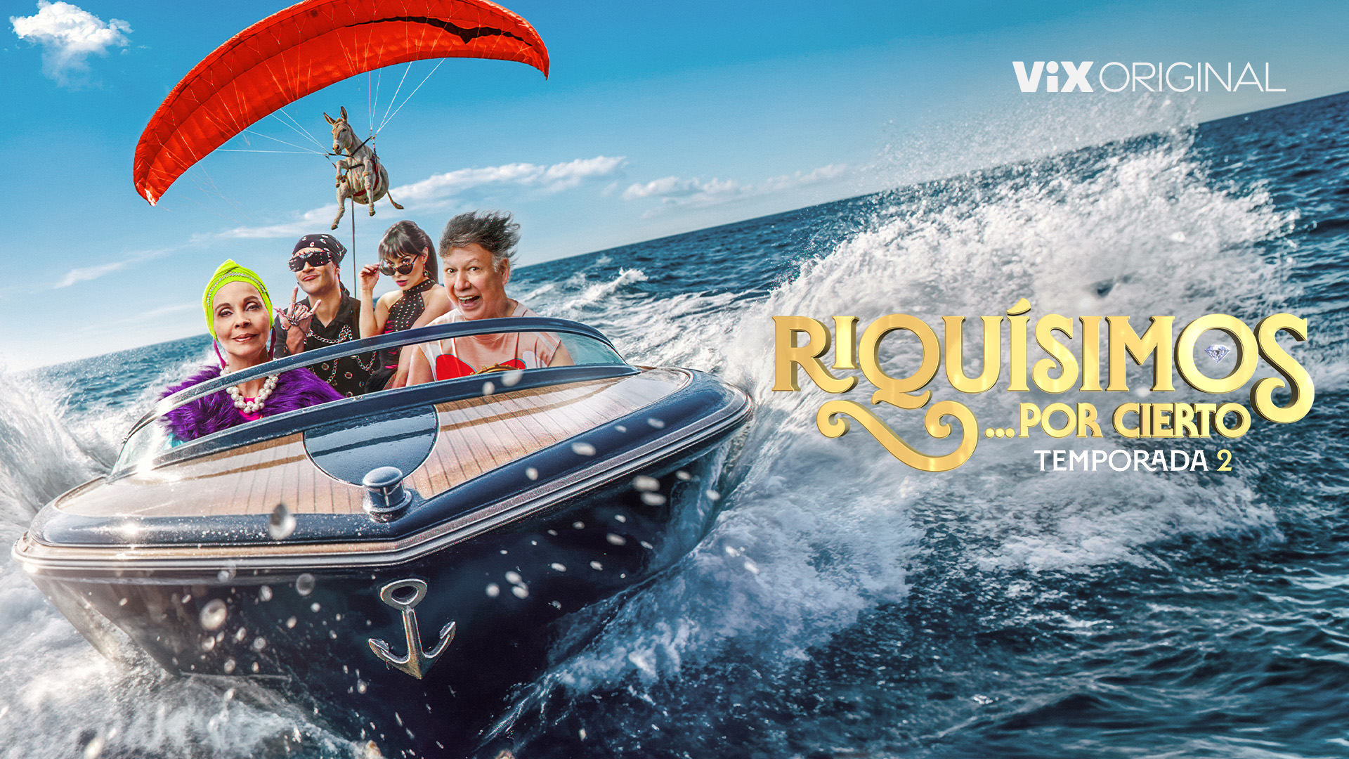 “RIQUÍSIMOS POR CIERTO” RETURNS FOR SEASON 2 ON ViX