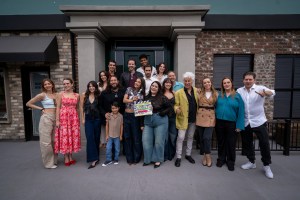 1) La producción de La Pícara Soñadora realizó su pizarrazo de inicio de grabaciones. 