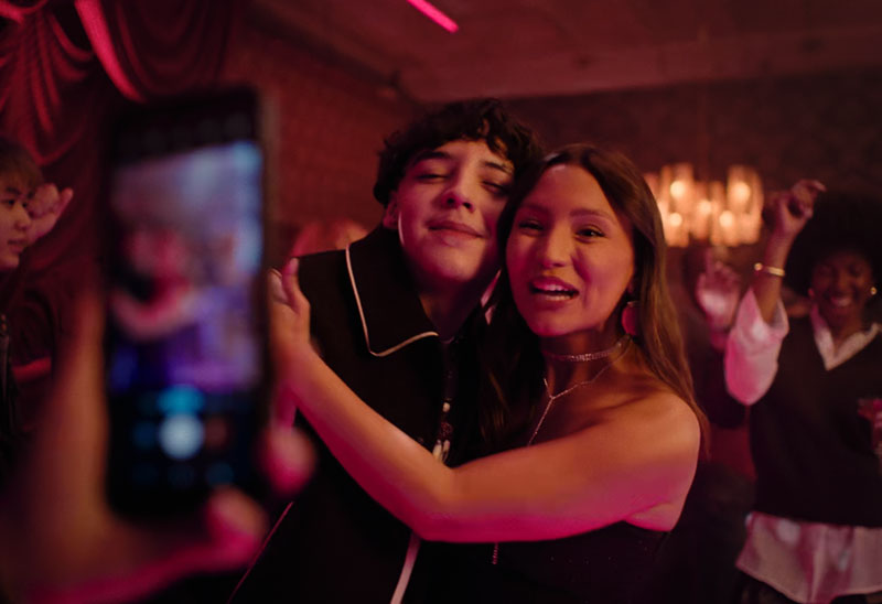 Image of friends taking a photo